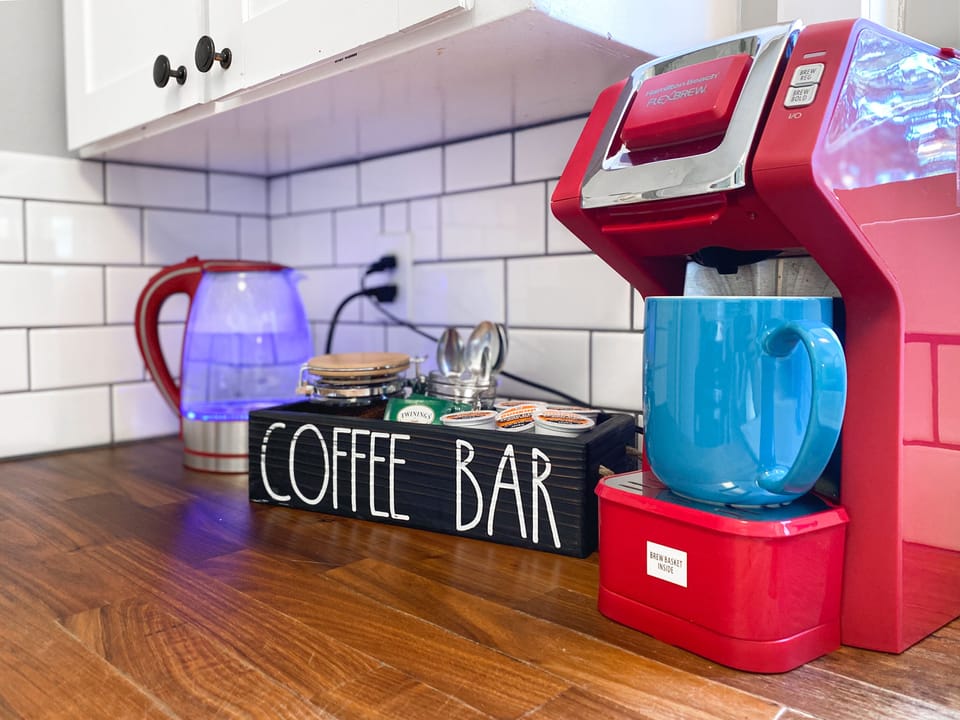 Coffee and tea bar to get your morning started right! 