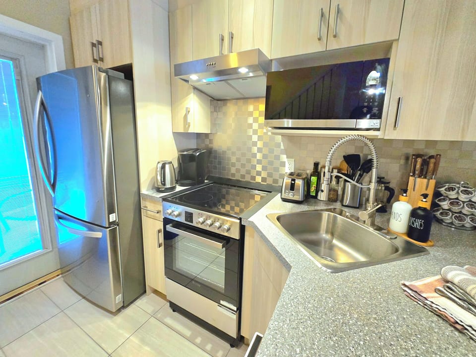 Newly upgraded appliances