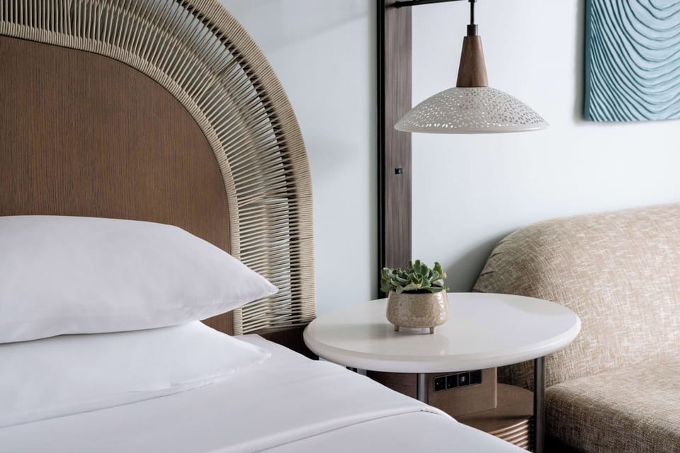 Hypo-allergenic bedding, in-room safe, individually decorated