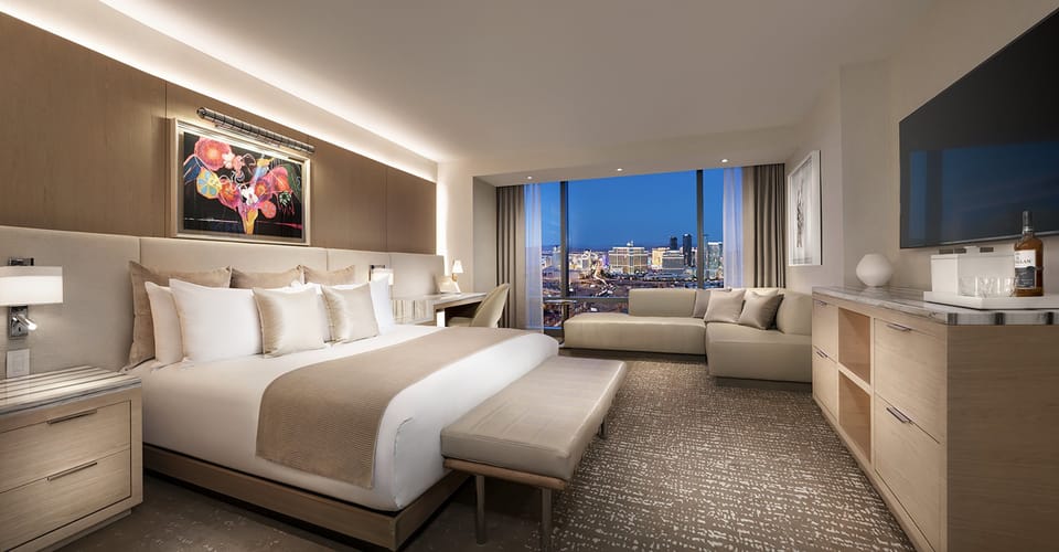 Premium bedding, pillowtop beds, in-room safe, blackout drapes