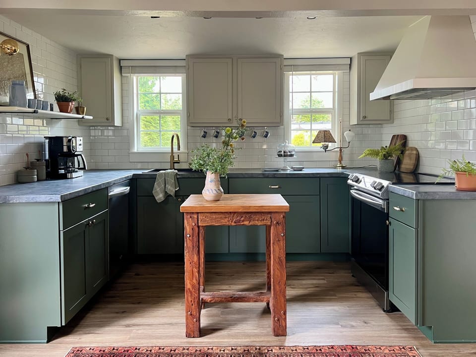 A kitchen that's thoughtfully designed, atmospheric and cozy
