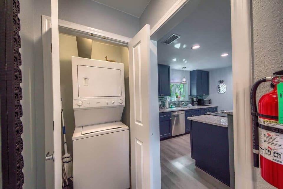 Washer and dryer
