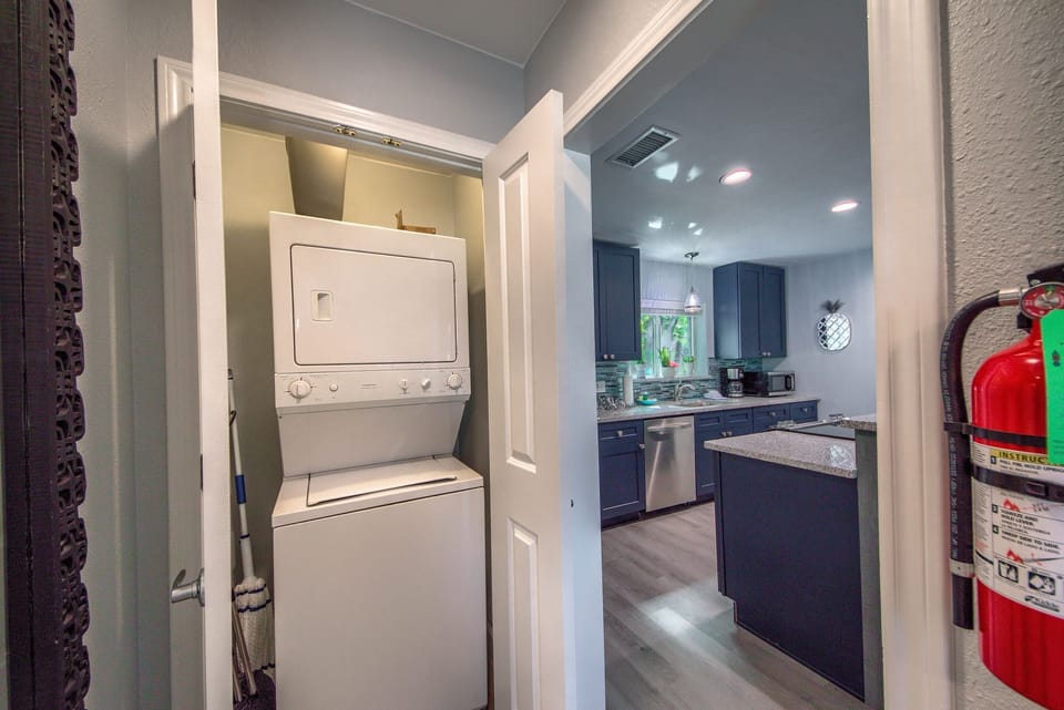 Washer and dryer