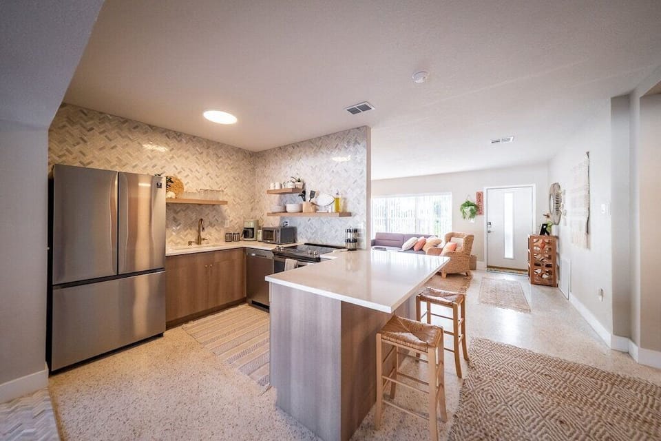 Perfect kitchen for home cooked meals