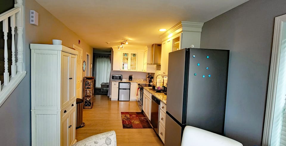 Layout from Dining through to Living Room