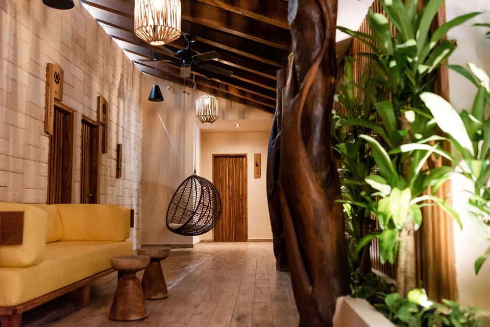 Sauna, body treatments, hot stone massages, deep-tissue massages