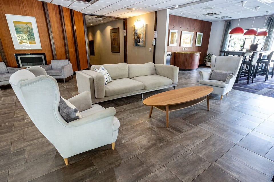 Lobby sitting area