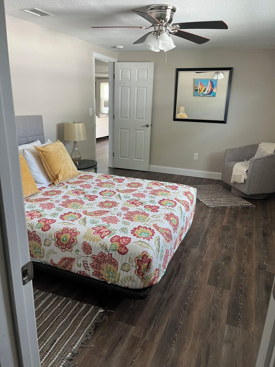 Beds are always freshly cleaned and neatly presented