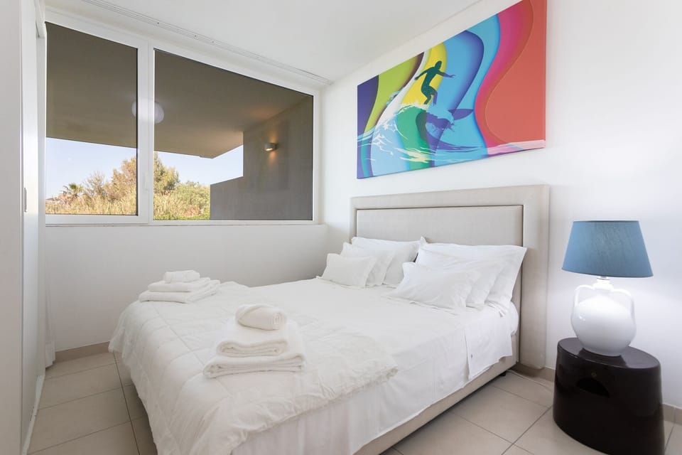 Panoramic Suite, Sea View | Premium bedding, memory foam beds, minibar, blackout drapes