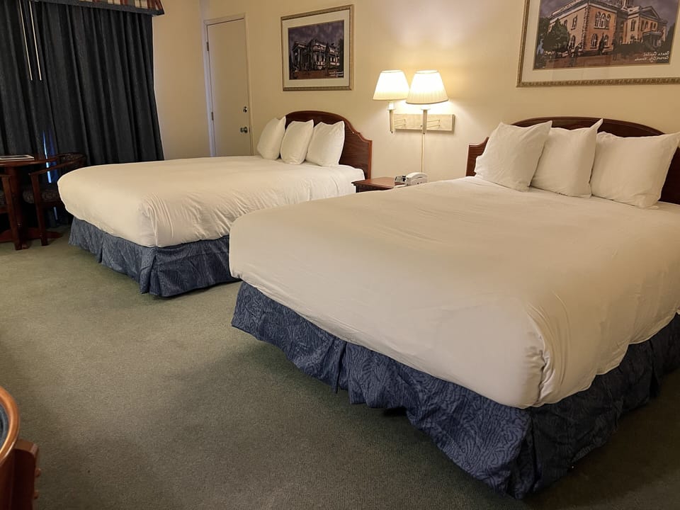 Room, 2 Queen Beds, Non Smoking | Premium bedding, individually furnished, desk, iron/ironing board