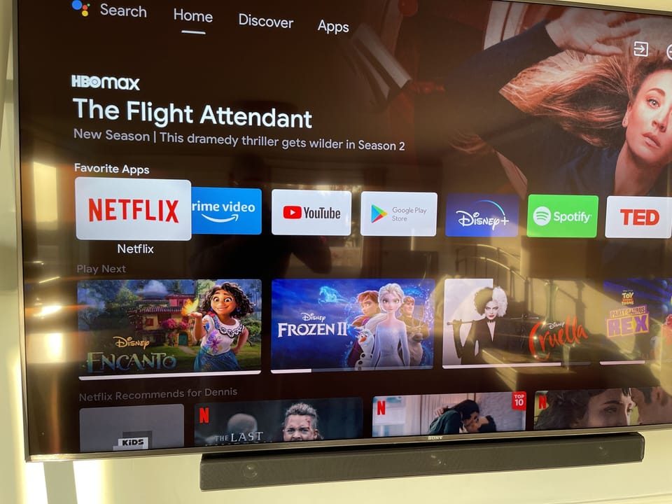 Full cable services and multiple streaming services for guests. 
