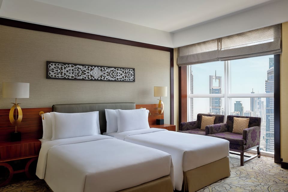 Premium bedding, in-room safe, desk, laptop workspace