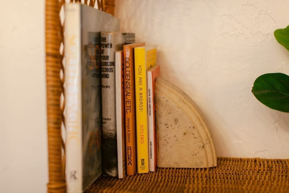 A charming selection of books to feed your mind and soul.