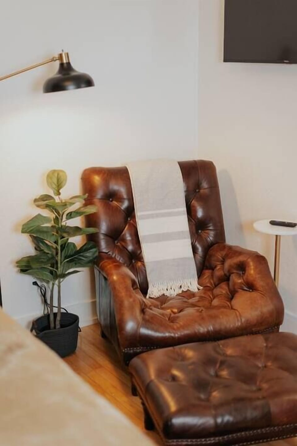 Cozy reading chair