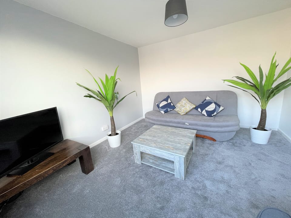Standard House | Living area | 40-inch LCD TV with cable channels