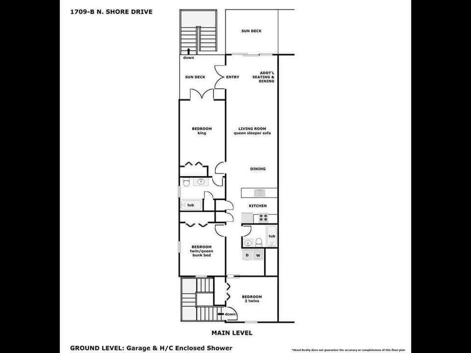 Coastin Along Floor Plan
