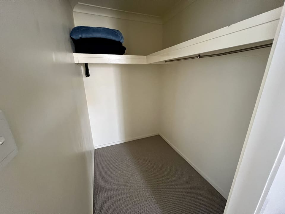 Walk in wardrobe