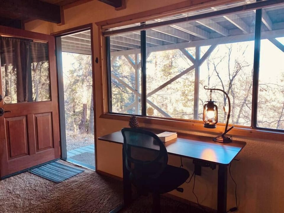 Work from home, here! (private den for work and play!) 