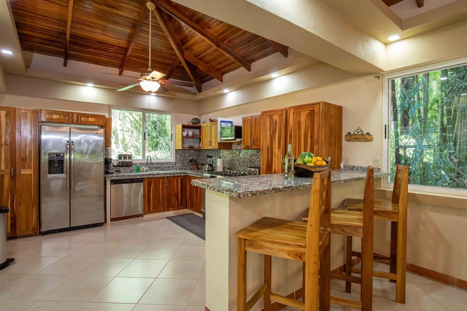 A warm, fully equipped kitchen ready for shared meals and moments