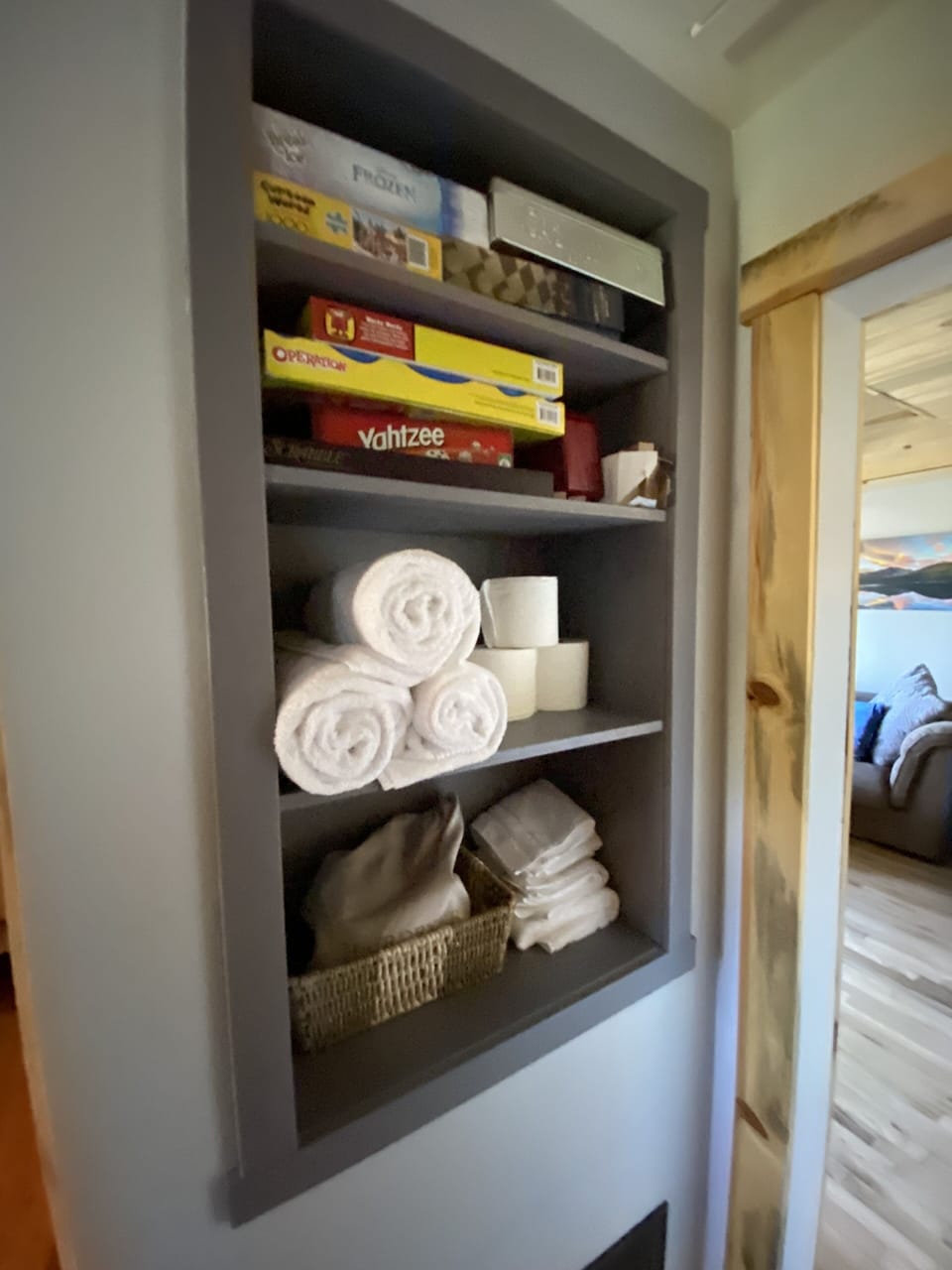 Supply of games & personal items