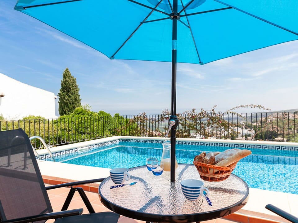Water, Building, Sky, Property, Blue, Swimming Pool, Plant, Azure, Shade, Sunlounger