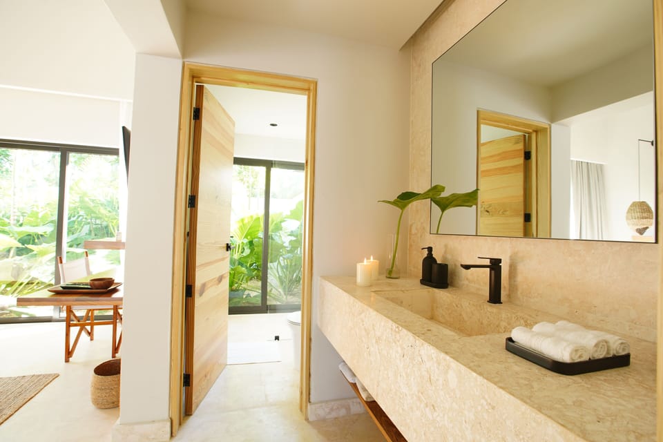 Casa Eden - Suites # 1, 2, 3 and 5, Bathroom design/style.