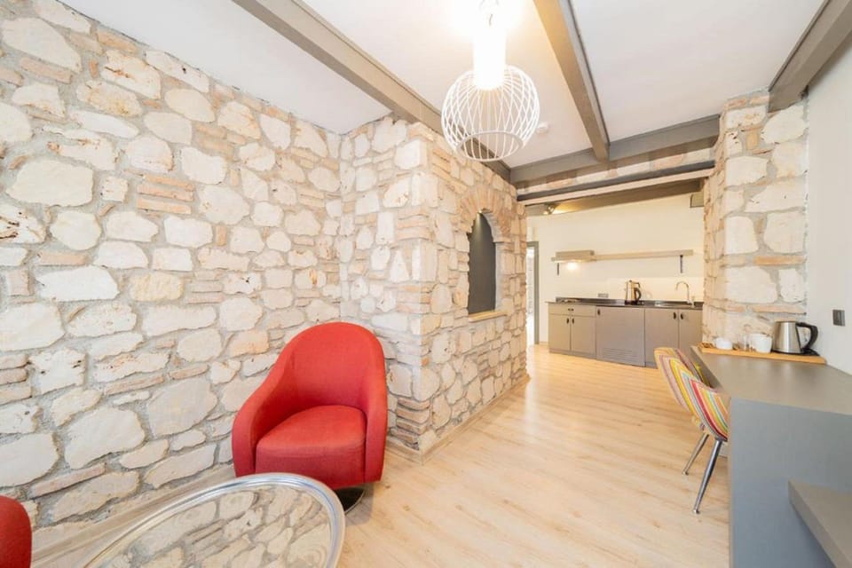 Apartment, 1 Bedroom | Living area | TV