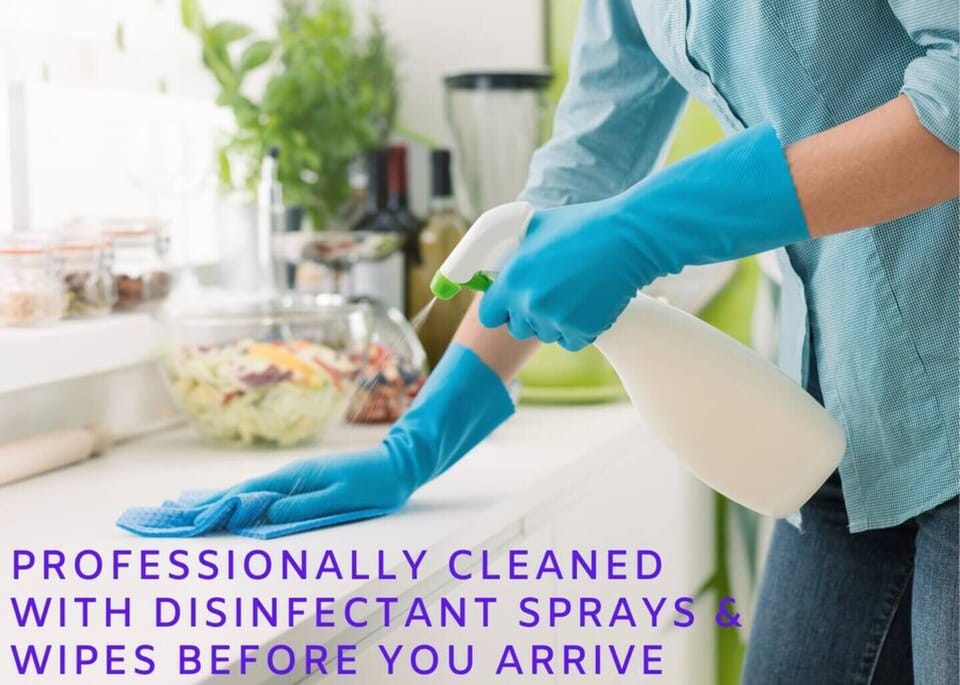 After staying in rentals around the world ourselves, we can confidently say that you've probably never stayed in a furnished apartment as clean as ours. After each guest checks out, we spend 7-9 hours deep cleaning to make sure the apartment is spark