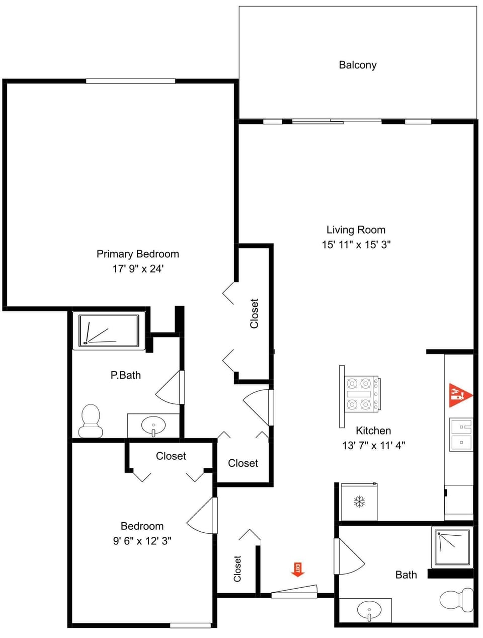 Condo (2 Bedrooms) | Property amenity