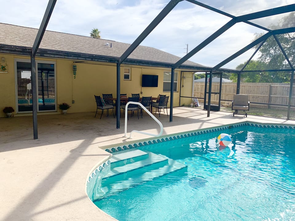 Pool and patio