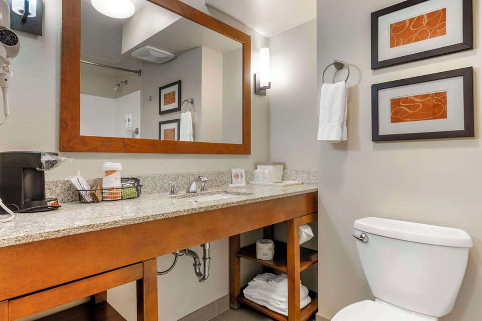 Suite, 2 Queen Beds, Non Smoking | Pillowtop beds, desk, laptop workspace, blackout drapes