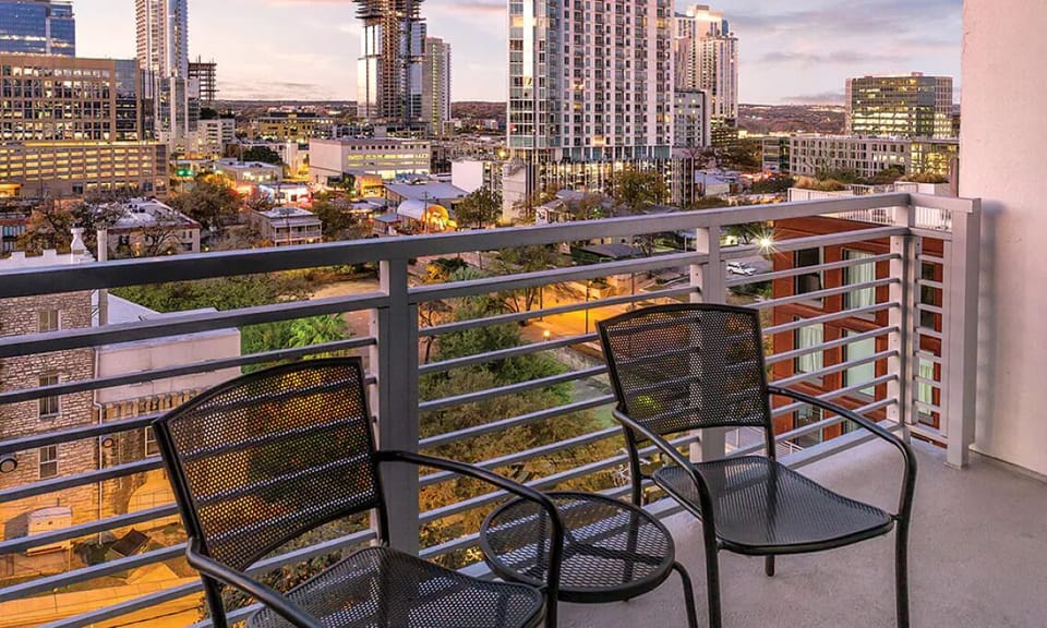Not all units have balconies. They can be requested, but are not guaranteed.  
