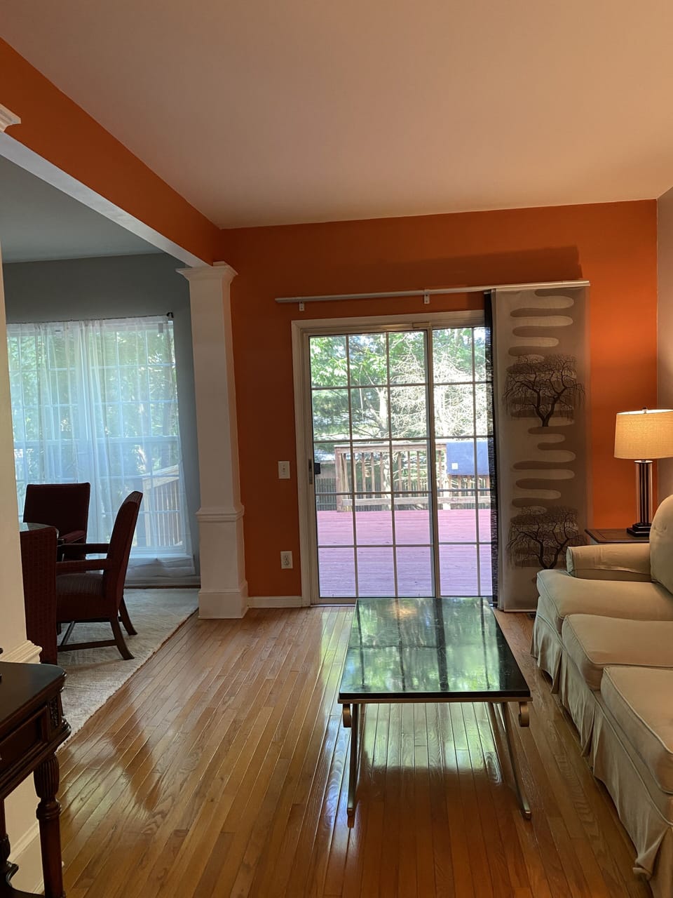 Living area (approach from hallway)