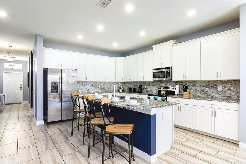 Kitchen at Villa Ichabod
