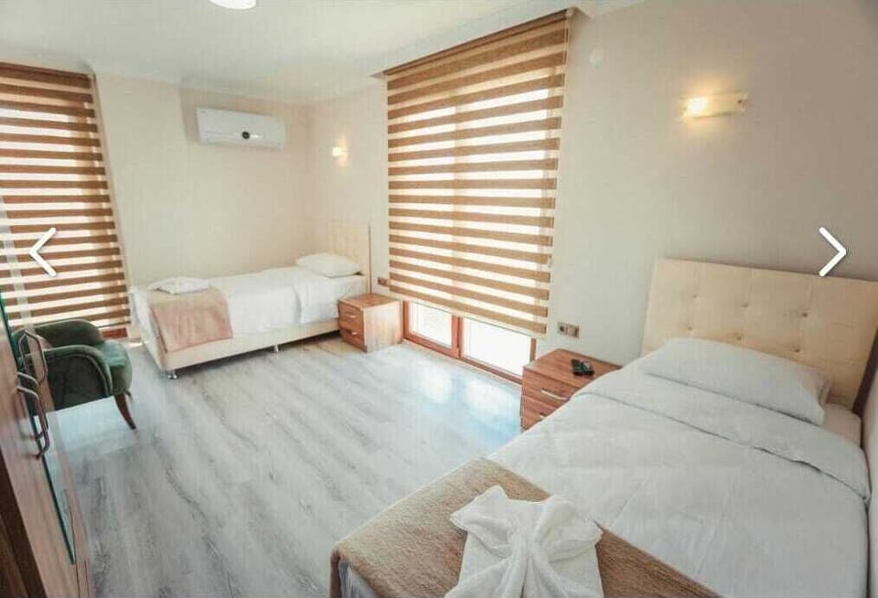 Premium bedding, minibar, desk, laptop workspace