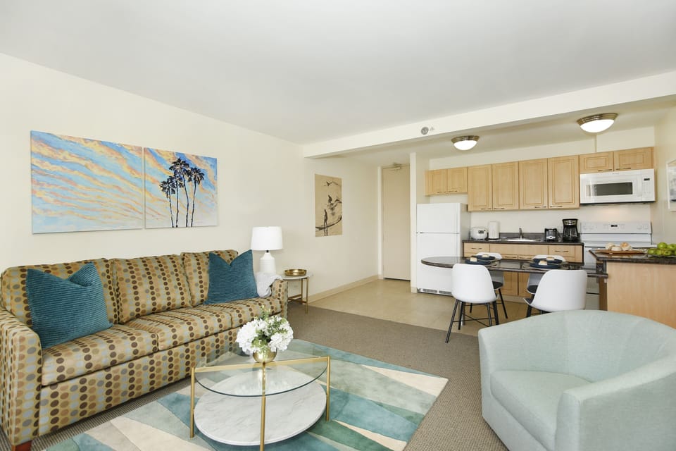 Living Room into Kitchen