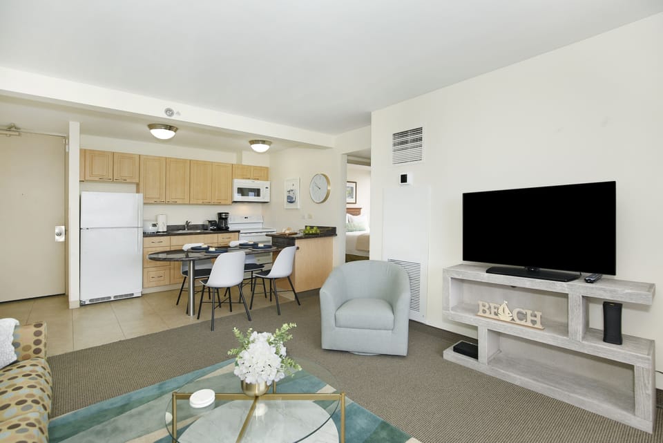 Living Room into Kitchen