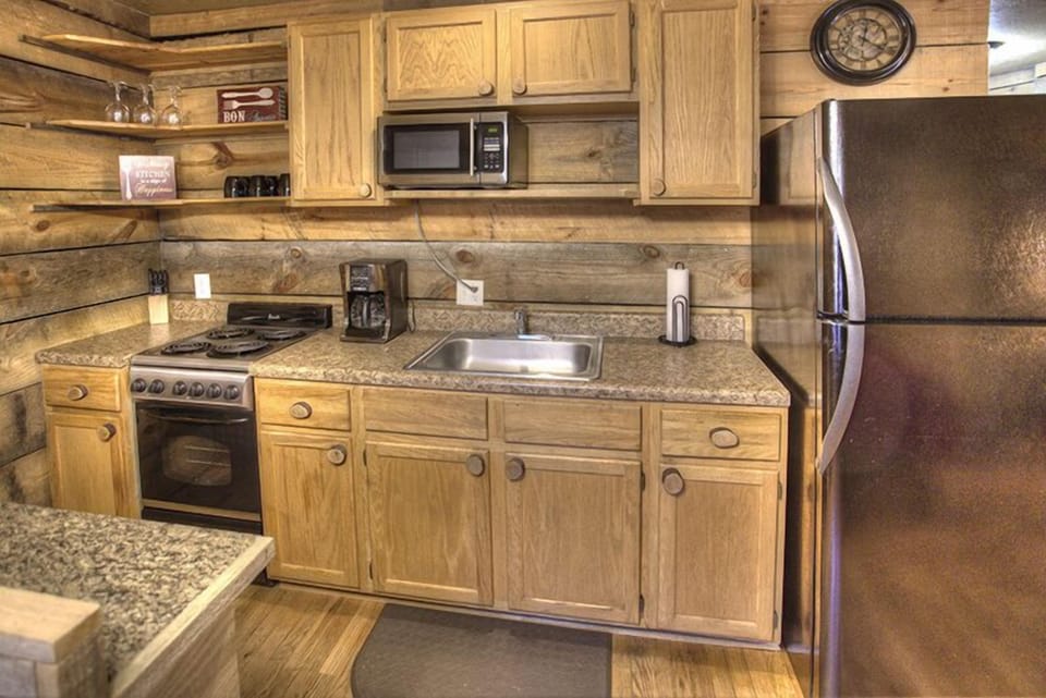 Alternate view of kitchen area