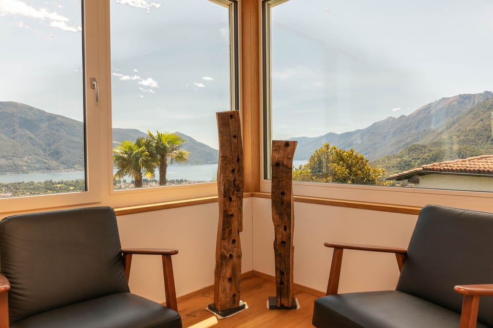 House, Ensuite, Lake View (Locarno Monti) | Lounge