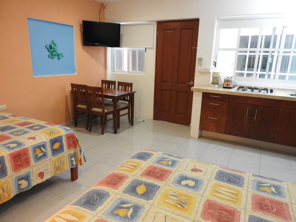 Senior Suite Lower Floor | Private kitchenette | Microwave