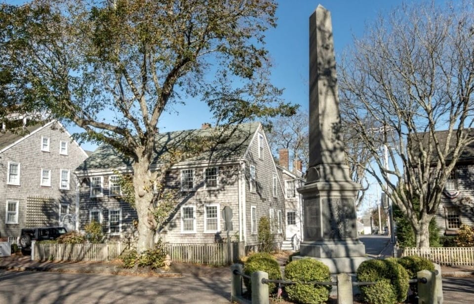 Downtown on Main Street at the Soldiers & Sailors Civil War Monument