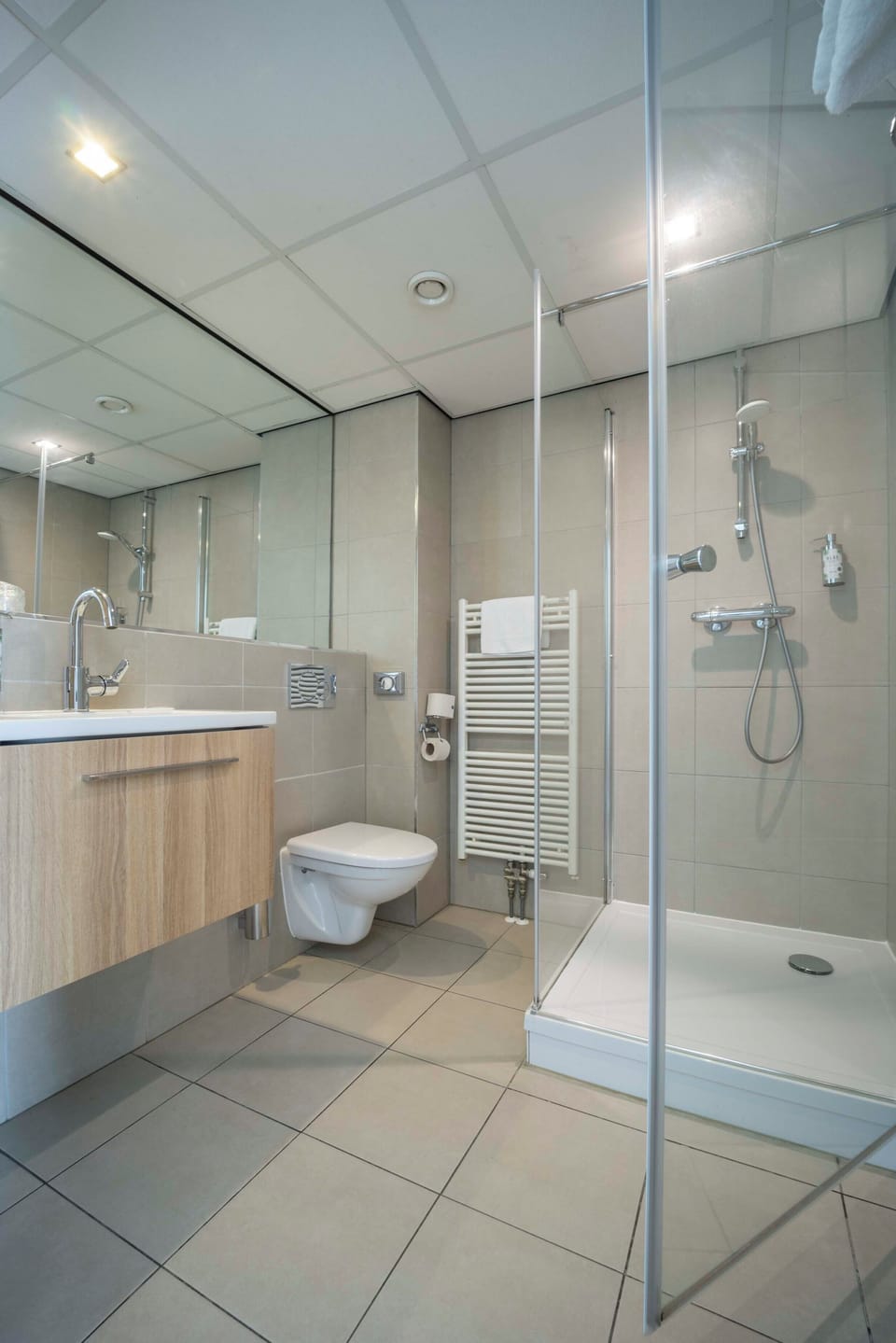 Comfort Double Room, Terrace (Dune view) | Bathroom | Eco-friendly toiletries, hair dryer, towels