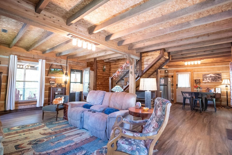 Hand Hewn Log Cabin