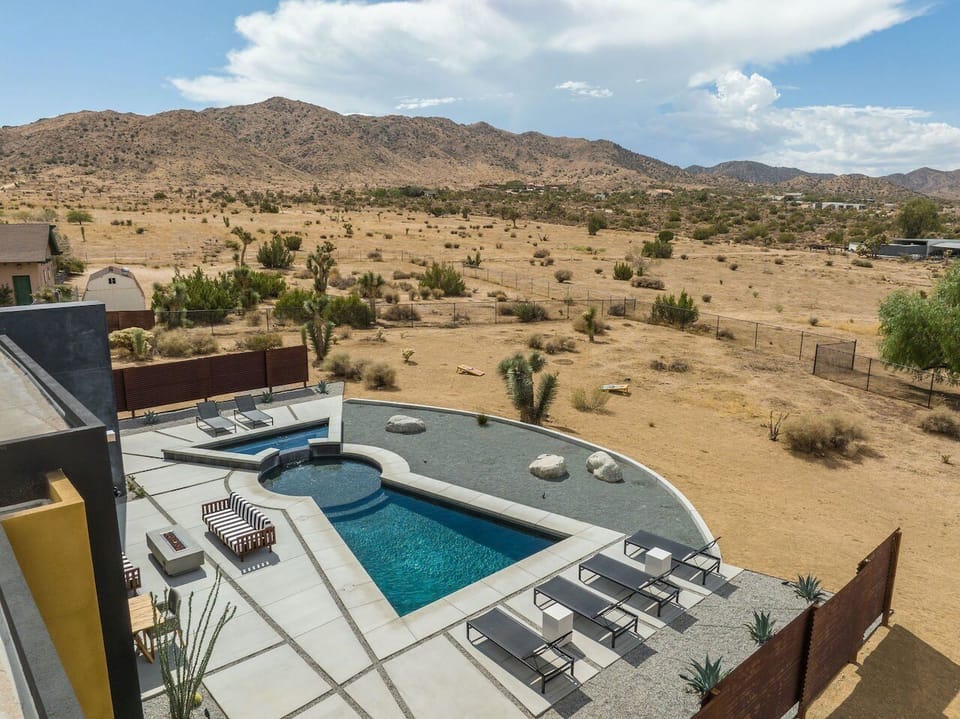 Soak in the pool with great view