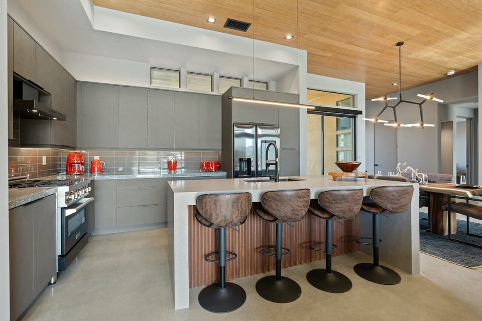 Fully stocked kitchen for your culinary adventure