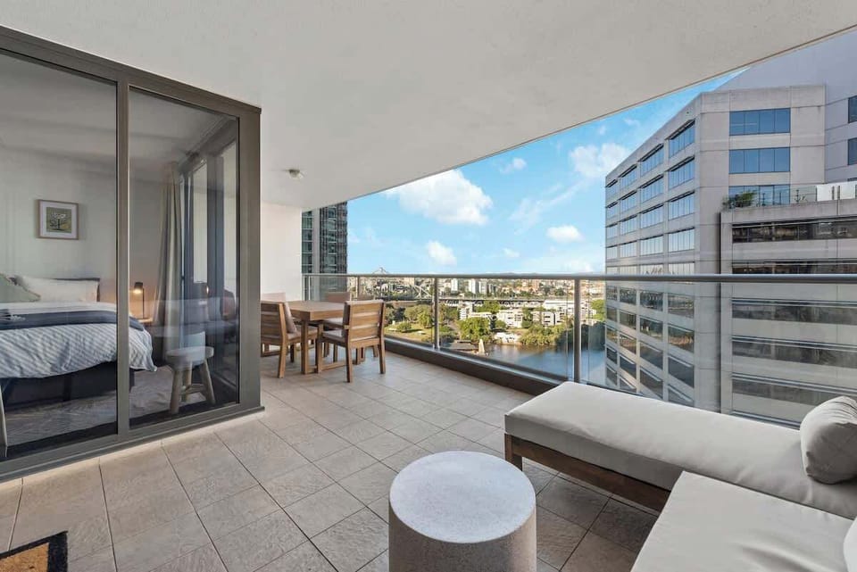 Take in the ever-changing views from the outdoor couch + chaise!