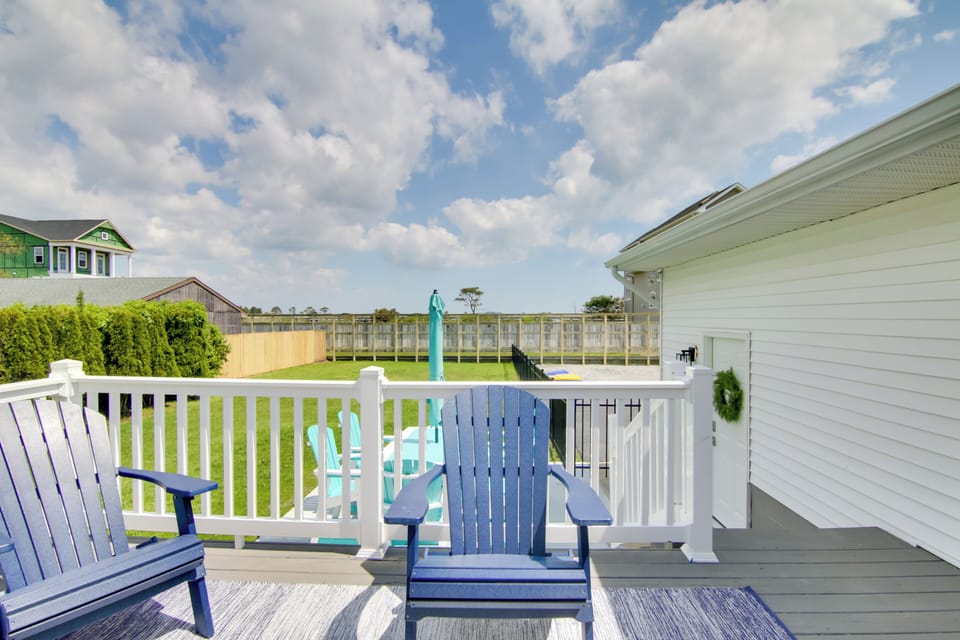 Deck | Single-Story Home | Keyless Entry