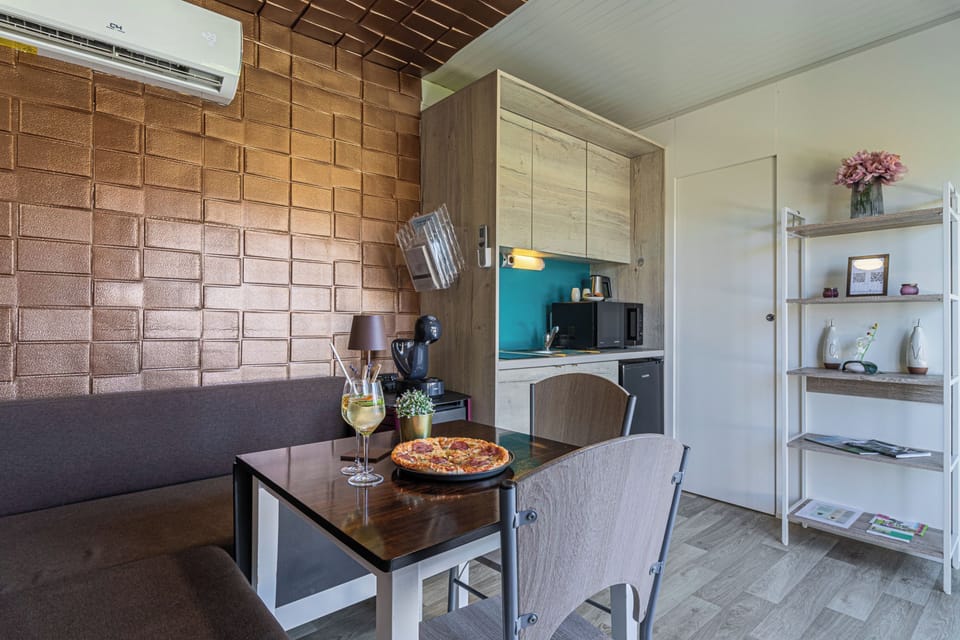 Kitchen and dining area
