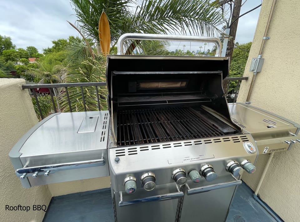 BBQ on the rooftop terrace