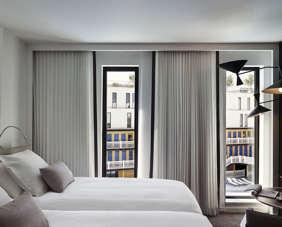 Superior Room, 2 Twin Beds | View from room